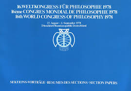 HS world congress of philosophy 1978