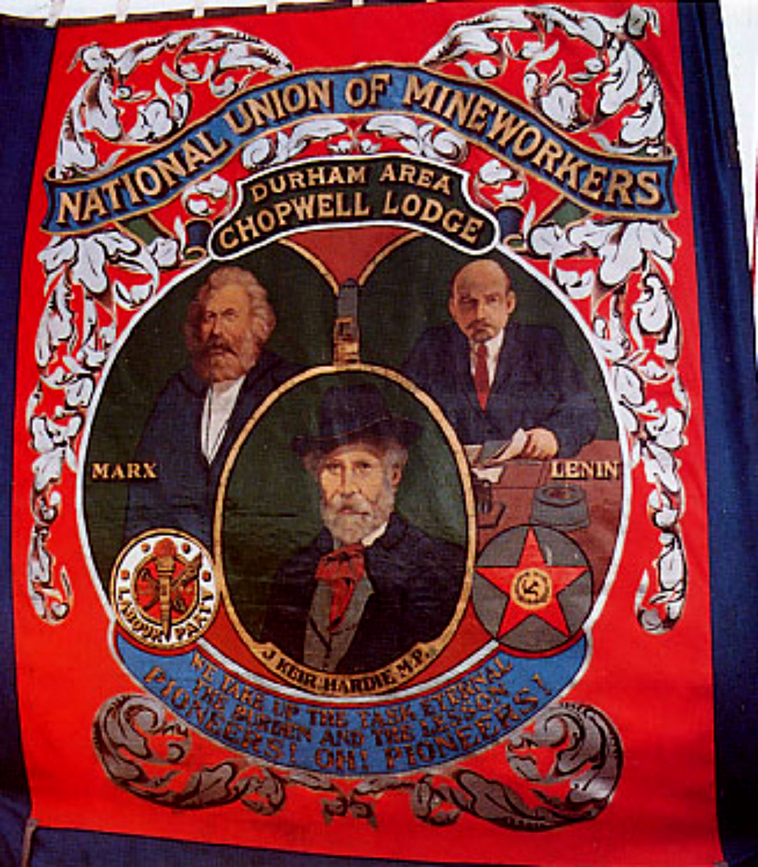 000miners banner chopwell