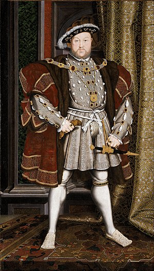 300px After Hans Holbein the Younger Portrait of Henry VIII Google Art Project