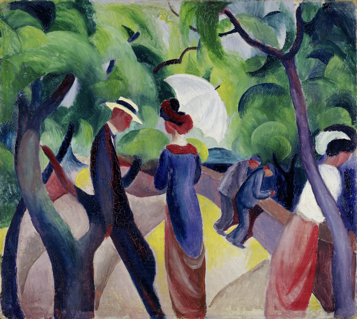 Macke Promenade 1913