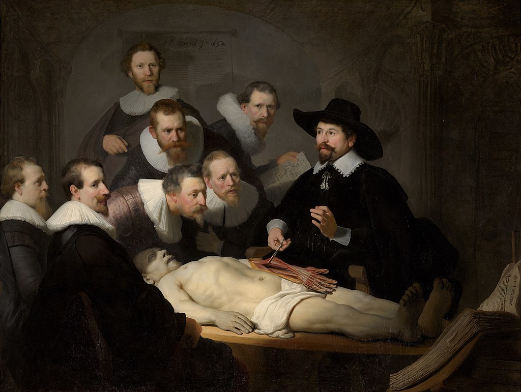 1024px Rembrandt The Anatomy Lesson of Dr Nicolaes Tulp