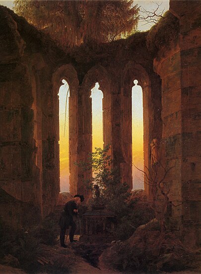 Caspar David Friedrich Huttens Grab