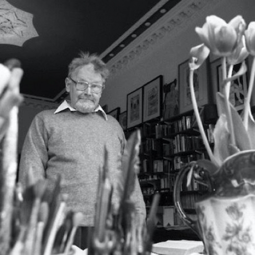 A well-built wall, or other work of art: Alasdair Gray