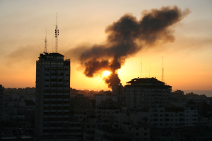 Gaza burns